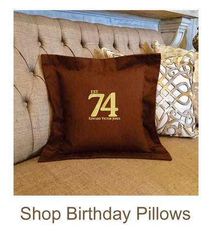 Birthday Pillow Gifts
