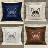 Frenchie Personalized Name Embroidered Pillow | Forever Pillows