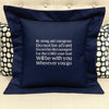 SCRIPTURE PILLOW-FOREVER PILLOWS- EMBROIDERED RELIGIOUS GIFT