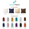 Forever Pillows Custom Color Options | Personalized Embroidered Pillows