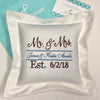 Wedding Date Romance Pillow