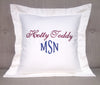 custom design forever pillows embroidered gift monogram